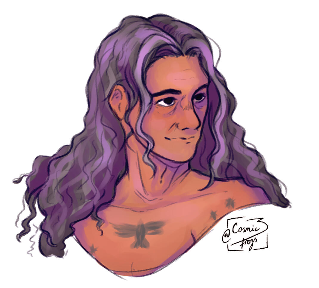 OFMD fanart - digital painting